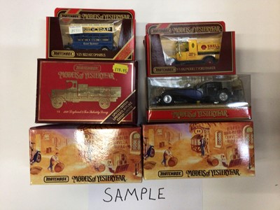 Lot 1939 - Matchbox models of Yesteryear including Great Beers of the World Series and various limited edition models, boxed (42)