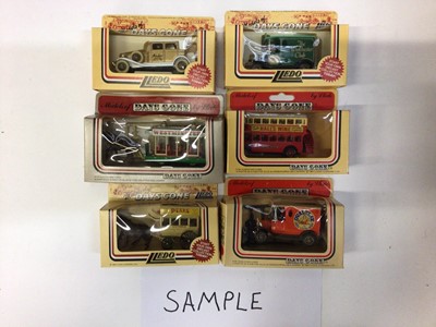 Lot 1943 - Lledo Days Gone Series boxed selection of models of buses and commercial vehicles etc (72)