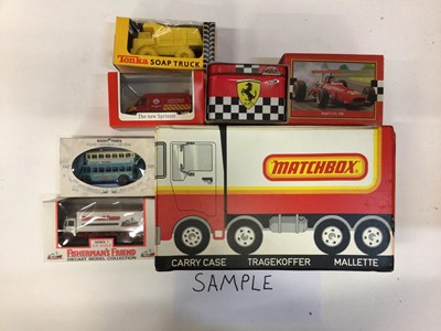 Lot 1948 - Selection of boxed buses various manufacturers including Matchbox, EFE, Corgi and Lledo ( 2 boxes)