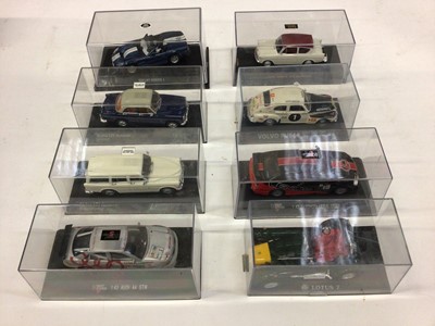 Lot 1986 - Mini champs boxed selection of saloon and racing cars (qty)