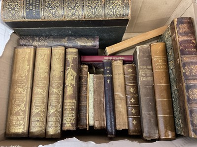 Lot 1793 - London history and related materials, one box