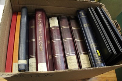 Lot 1449 - Stamps GB selection in albums, stockbooks including mint and used, First Day Covers, Presentation packs (Qty)