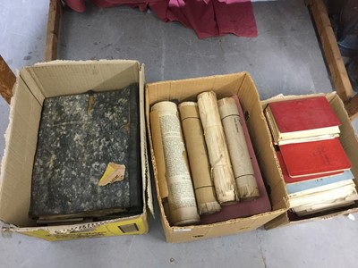 Lot 762 - Three boxes containing a quantity of 1930's and Second World War military training manuals and related ephemera (3 boxes)