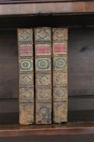 Lot 763 - Cicero's Orationes, 1684, three volumes, full...