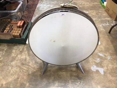 Lot 2601 - Vintage 1960's / 70's Sofono 'flying saucer' space heater, model no. PC202T. for display only.