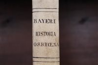 Lot 766 - Bayer (History of) Osrhoena, a numismatic...