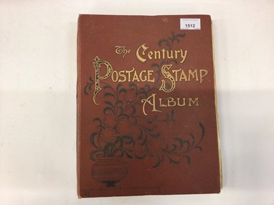 Lot 1512 - Stamps World selection in The Century stamp album including good range of early imperfs, German States, Switzerland etc.