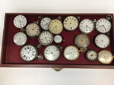Lot 2579 - Group of assorted pocket watches (a/f)