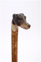 Lot 778 - A fine Edwardian Dunhill Carsved and painted,...