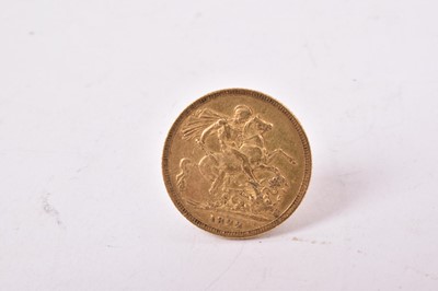 Lot 583 - G.B. - Jewellers copy of gold Sovereign George IV 1822 GF (1 coin)