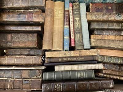 Lot 1798 - Box of antiquarian and decorative bindings