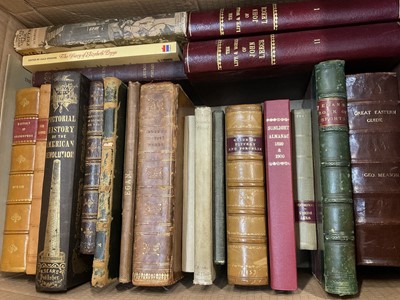 Lot 1670 - Collection of antiquarian, decorative bindings and other books, specifically relating to John Leech and other cartoonists, also Pepys and others