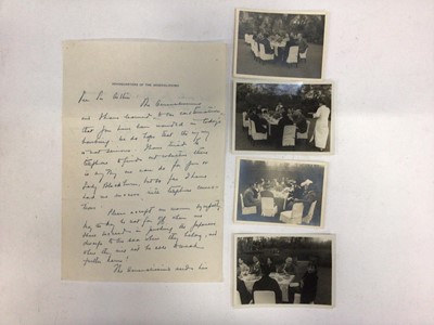 Lot 1515 - Autograph Madame Chiang Kai Shek (So ong Mei-ling) 1897-2003, notable Chinese Political Figure, offical of the Nationalist Government.  During WW2 she was described as 'probably the most powerful w...
