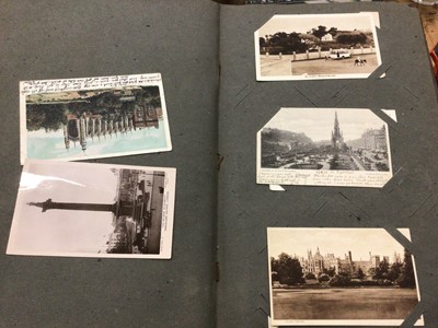 Lot 119 - Postcard album