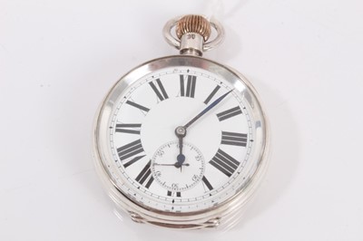 Lot 293 - Victorian silver pocket watch