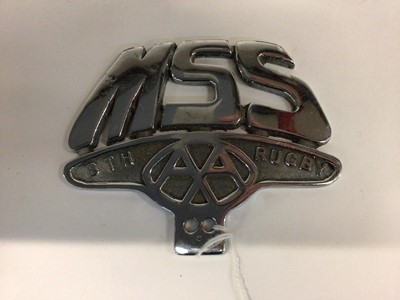 Lot 2023 - MSS Classic car badge