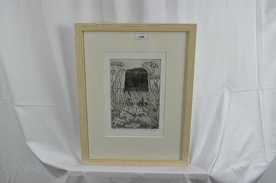 Lot 1129 - *Richard Bawden (b.1936) etching - Shingle Street Martello, signed, titled and numbered 14/85, in glazed frame