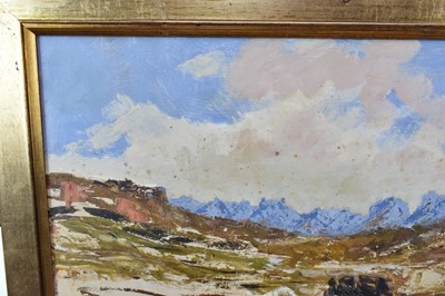 Lot 1147 - *Peter Coker (1926-2004) oil on board - extensive landscape, signed lower left, 40cm x 60cm, framed