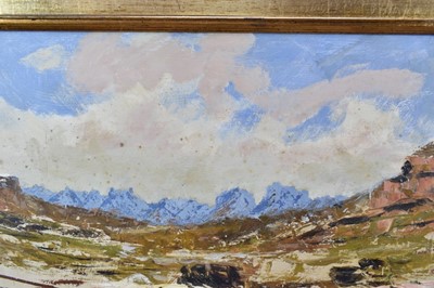 Lot 1147 - *Peter Coker (1926-2004) oil on board - extensive landscape, signed lower left, 40cm x 60cm, framed