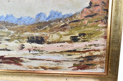 Lot 1147 - *Peter Coker (1926-2004) oil on board - extensive landscape, signed lower left, 40cm x 60cm, framed