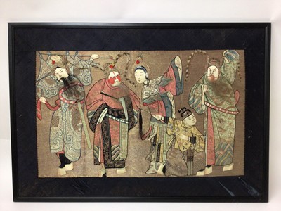 Lot 11 - Chinese embroidery