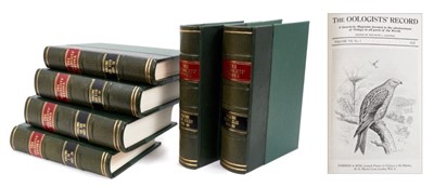 Lot 907 - The Oologists’ Record. A Quarterly Magazine Devoted to the Advancement of Oology in All Parts of the World, ed. K.L. Skinner et al, vol. 1, no. 1, March 1921-vol. 43, no. 4, November, 1969, bound i...