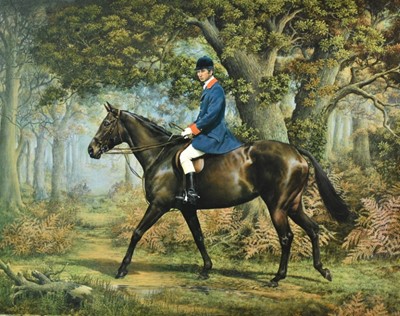 Lot 1045 - Susan Crawford (b.1941) “HRH The Prince Of Wales”, the original presented for the Silver Jubilee, 1977, signed in pencil, 63cm x 72cm, in glazed frame