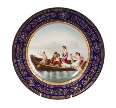 Lot 2 - A Vienna plate