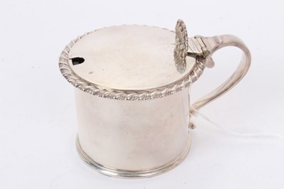 Lot 235 - George III silver mustard
