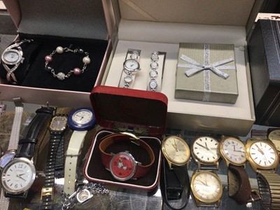 Lot 846 - Vintage Snoopy watch and group of other wristwatches