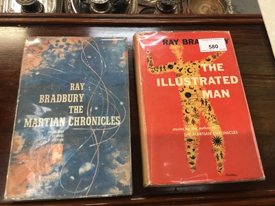 Lot 580 - Ray Bradbury, The Martian Chronicles 1950 and The Illustrated Man- First Edition 1951(2)