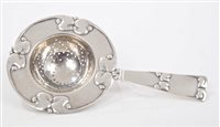 Lot 238 - Early 20th century Danish Silverer tea...
