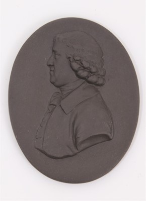 Lot 109 - Basalt portrait medallion
