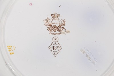 Lot 107 - Group of Victorian Mason's Ironstone dinner ware decorated in the Oriental style, including 14 dinner plates and 10 shallow dishes, various marks (14)