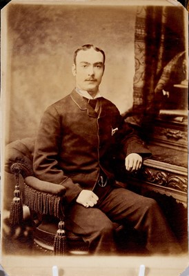 Lot 950 - Jack the Ripper interest - Photograph with inscription purporting to be from the Ripper
