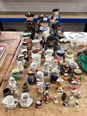 Lot 29 - Collection of Toby Jugs, various other ceramics
