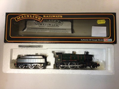 Lot 188 - Mainline OO gauge locomotives including BR Green2-6-0 Class 43XX Mogul tender locomotive 4358, boxed 37-045, BR Black 0-6-0 2301 Class (Dean Goods)  tender locomotive 2538, boxed 54-157, LNER lined...