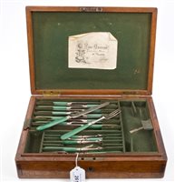 Lot 261 - William IV part dessert set - comprising...