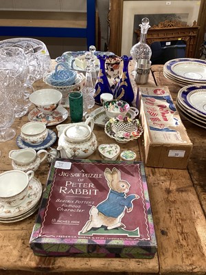 Lot 32 - Pelham puppet various ceramics and glass