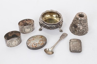 Lot 291 - Victorian and later silver