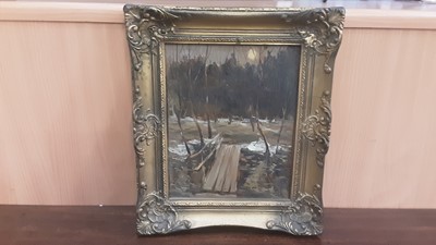 Lot 380 - Russian school landscape