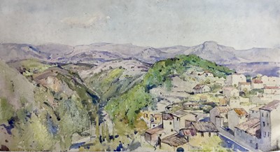 Lot 1 - Herbert Hughes Stanton four watercolours on paper, various landscapes unframed