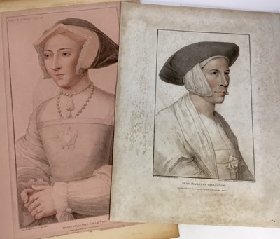 Lot 28 - Bartolozzi after Holbein - two 18th century stipple engravings