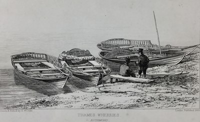 Lot 3 - Edward William Cooke (1811-1880) - eight engravings of various boats and shipping vessels, published between 1829-30 (7)