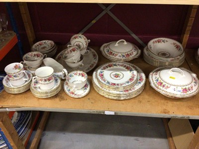 Lot 692 - Royal Grafton Malvern dinner service with two tureens along with plates, bowls, cups and saucers