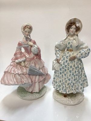 Lot 1125 - Four Royal Worcester limited edition figures