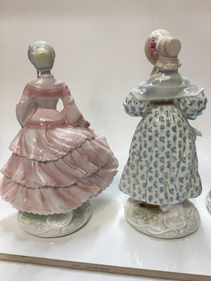 Lot 1125 - Four Royal Worcester limited edition figures