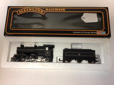 Lot 191 - Mainline OO gauge locomotives including 0-6-0 BR black Early Emblem 2251 Class Collect tender locomotive 2213, boxed 37-059, BR maroon Warship Class 'Hermes' Type 4 B-B Diesel Hydraulic locomtive,...