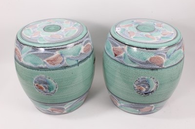 Lot 53 - A pair of Chinese garden seats