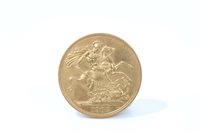 Lot 1 - G.B. gold Two Pounds - Edward VII 1902. EF (1...